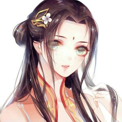 The latest ancient style anime girl avatar WeChat, if you want to cry, squat down and hug yourself