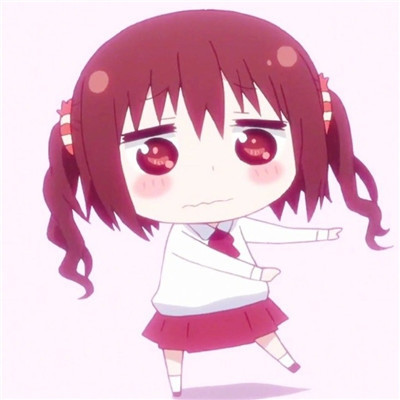 WeChat avatar girl anime cute 2021, don't be upset, I'll just leave