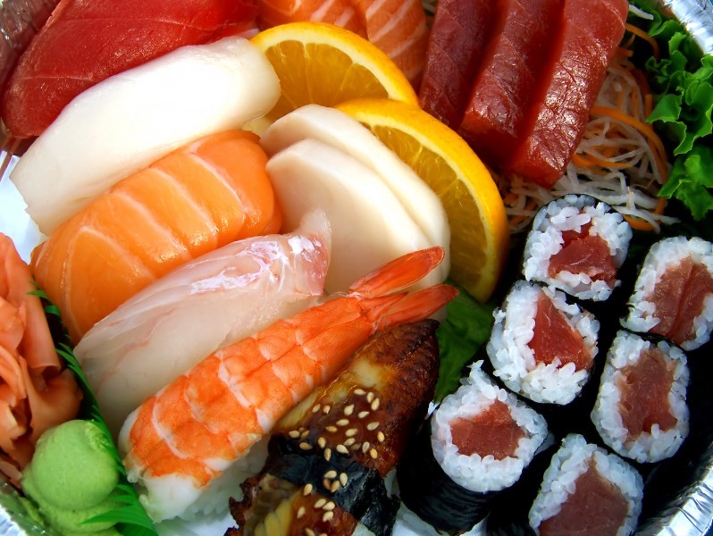 Exquisite sushi pictures