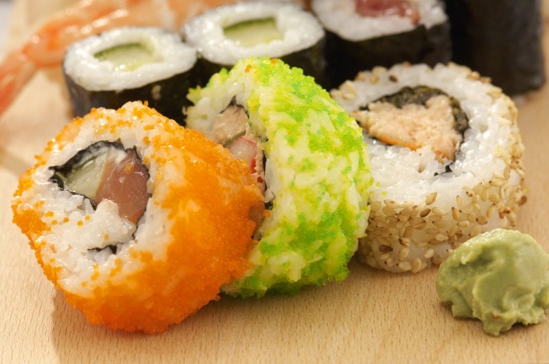 Delicious sushi pictures