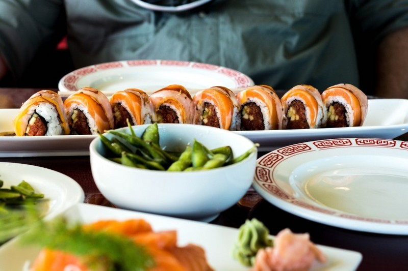 High definition pictures of Japanese sushi