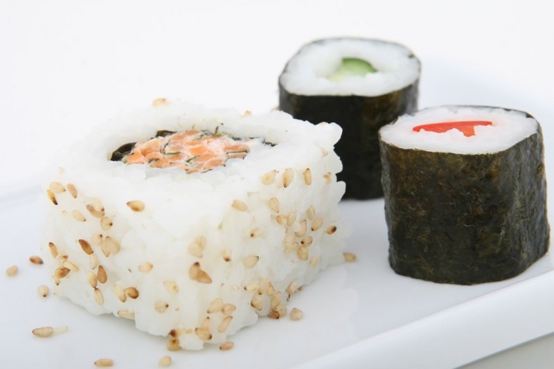 Delicious and delicious sushi pictures