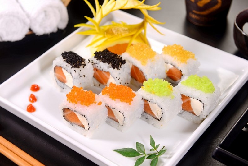 Delicious sushi pictures
