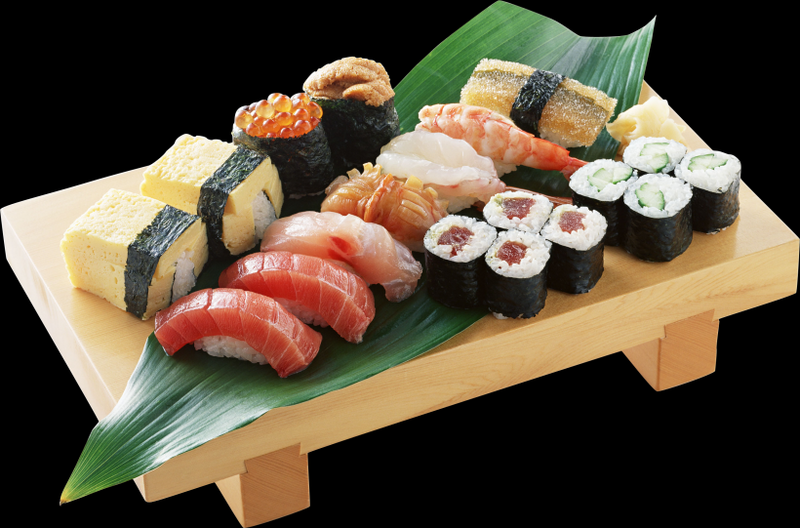 Sushi transparent background PNG image