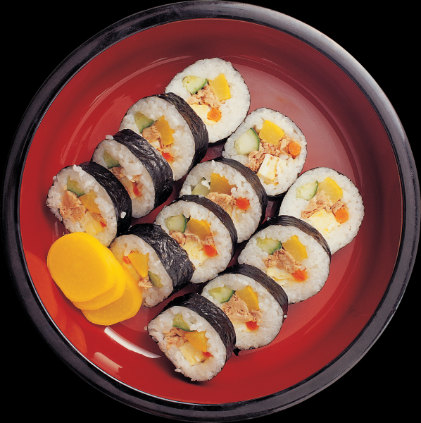 Sushi transparent background PNG image