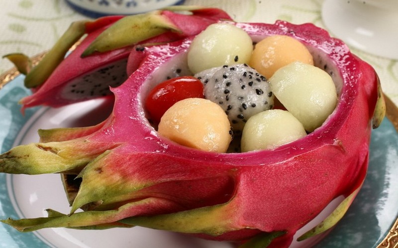 Delicious pictures of dragon fruit