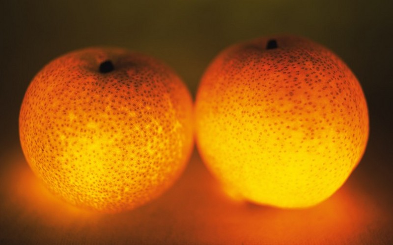 Fruit lighting image