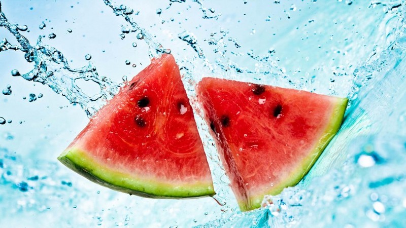 Delicious and delicious watermelon pictures