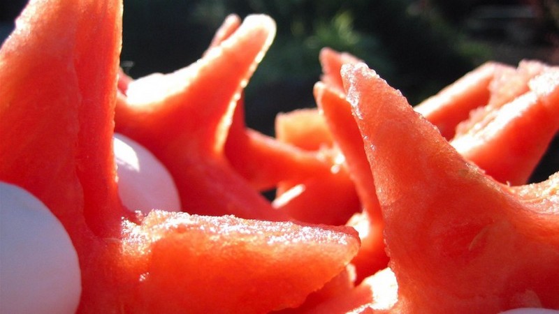 Delicious and delicious watermelon pictures