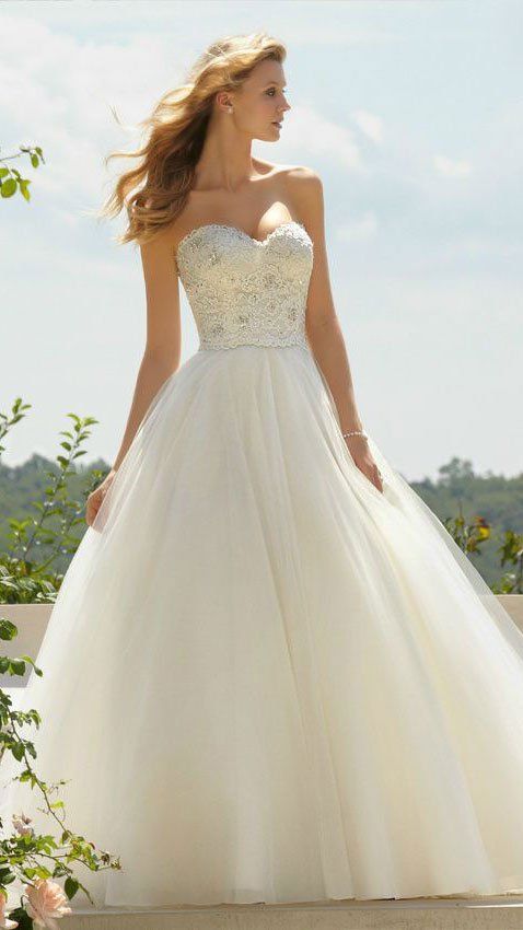 Beautiful wedding dress