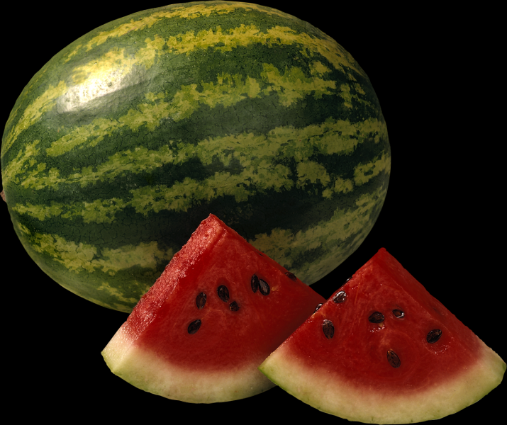 Watermelon transparent background PNG image