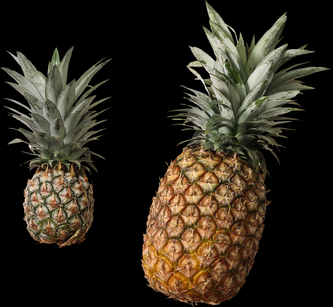 Pineapple transparent background PNG image