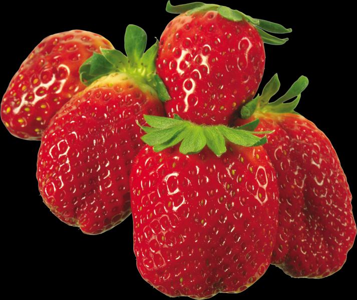 Strawberry transparent background PNG image