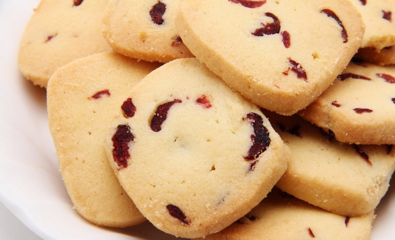 Delicious cranberry cookies picture