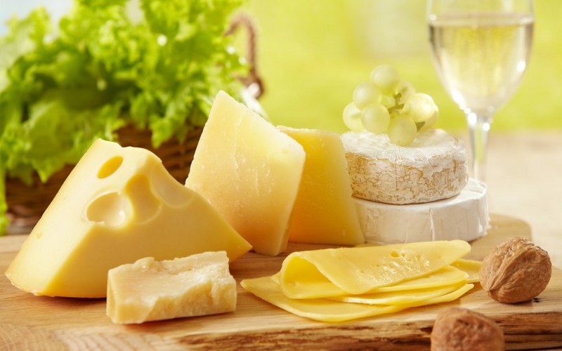 A picture of nutritious and delicious cheese