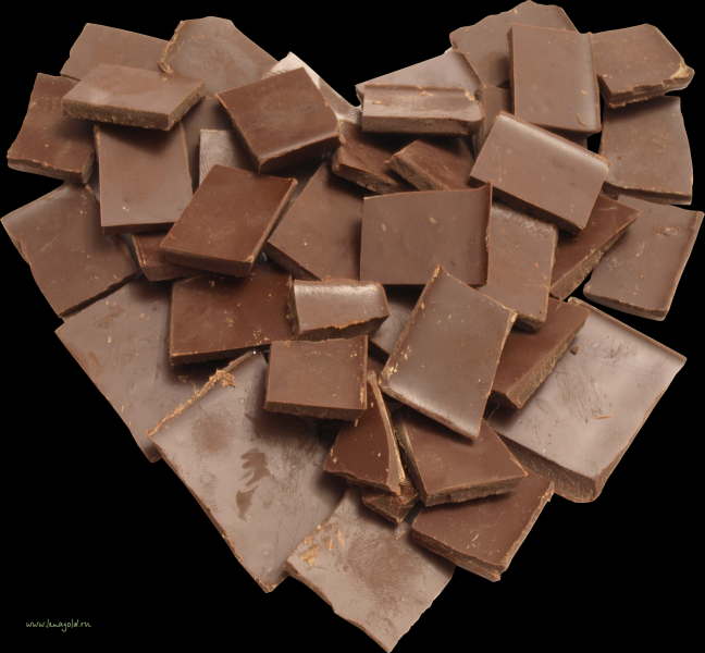 Chocolate transparent background PNG image