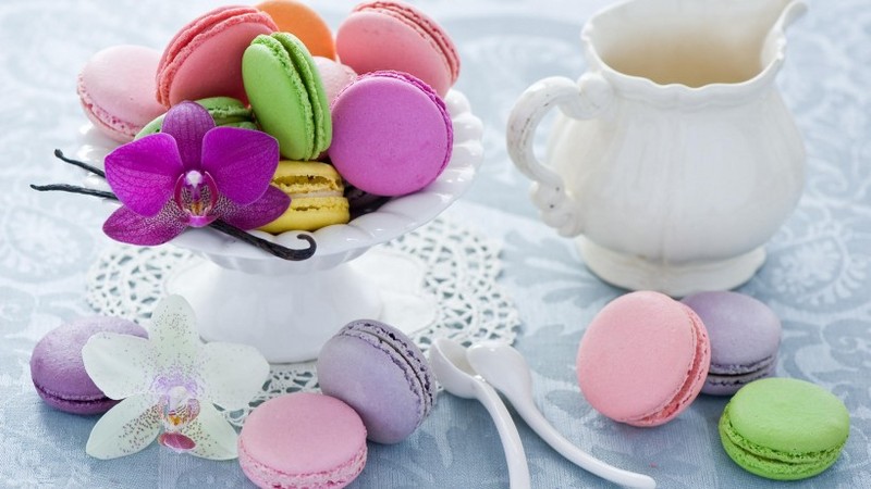 Beautiful macaron pictures