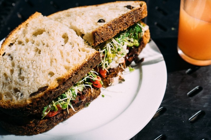Delicious and delicious sandwich pictures