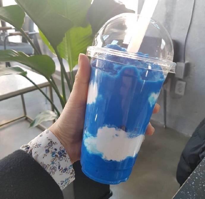 A popular sky cold drink reference from South Korea