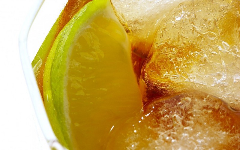 Summer Cool Lemon Beverage Image Material