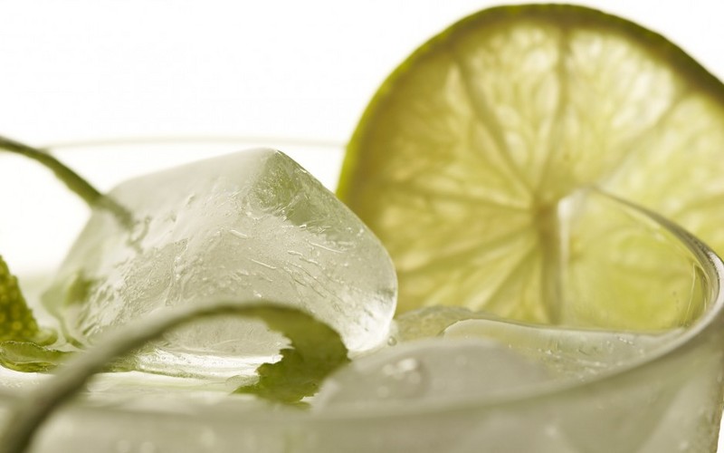 Summer Cool Lemon Beverage Image Material