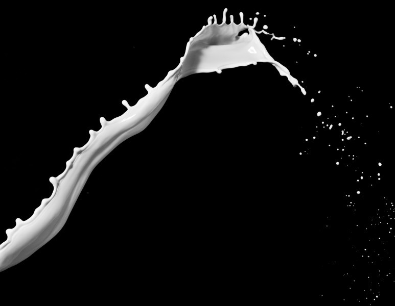 Picture of splashing milk