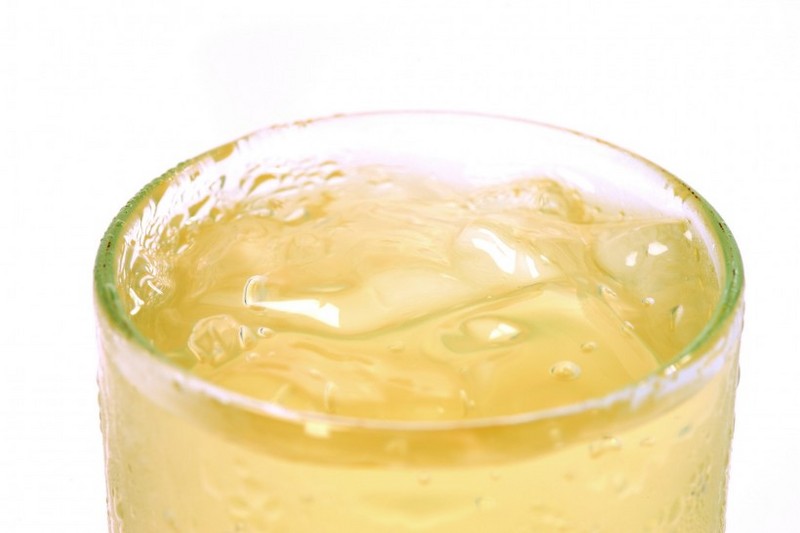 Close up image of a refreshing beverage