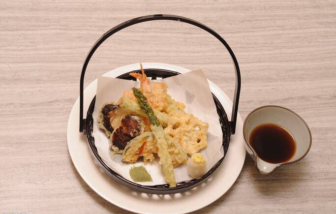 Picture of Japanese seafood cuisine with a charming aroma