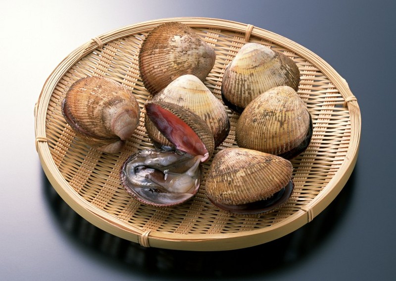 A picture of seafood ingredients with a strong flavor