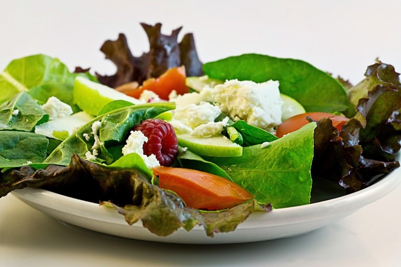Picture of nutritious vegetable salad