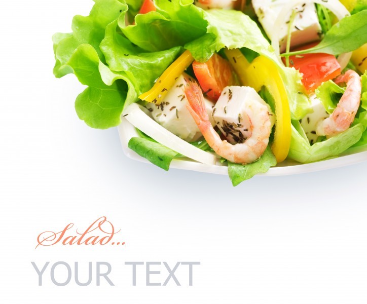 Nutritious vegetable salad picture