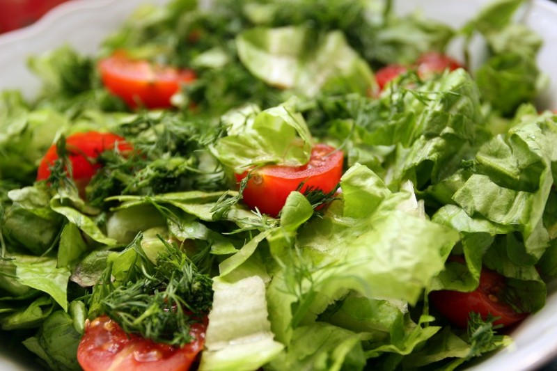 Nutritious vegetable salad picture