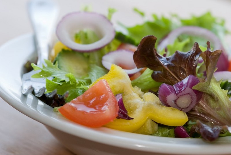 Colorful vegetable salad pictures