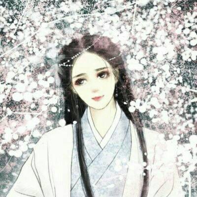 WeChat beautiful girl's ancient style avatar looks beautiful with artistic conception, emotions are not natural disasters, happiness is your own control