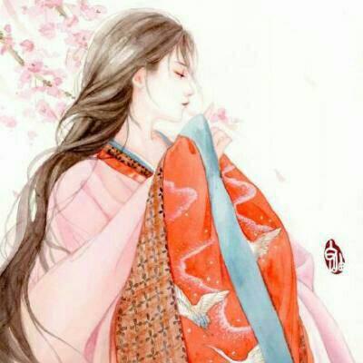 WeChat beautiful girl's ancient style avatar looks beautiful with artistic conception, emotions are not natural disasters, happiness is your own control