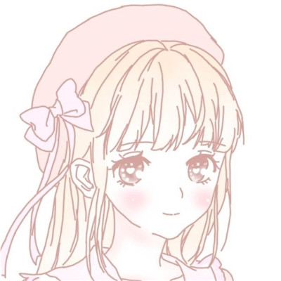 Cute and cute anime cute girl's head is as cute as mine, and you love her