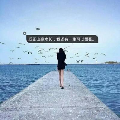 2021 QQ with lettering avatar, girl's lonely and sad back image, don't love too much, things will turn upside down