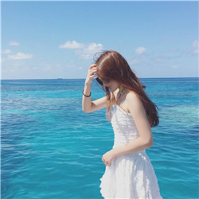 The 2021 seaside scenery is fresh and beautiful. The girl's profile picture is just not something that anyone who doesn't want to understand will never understand