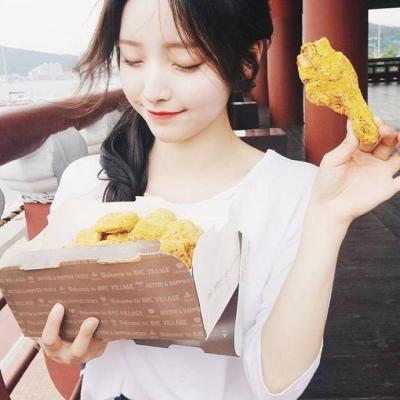 Funny and innocent girl WeChat avatar 2021 latest food exclusive avatar cute and cute girl