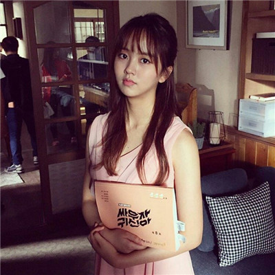 Selected 2021 Korean Girl Kim So hyun avatar, now when it comes to liking you, I'm afraid of myself