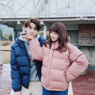 Xiu En Ai Couple Group Photo Avatar Fresh and Suitable for Couples in Winter Snowy Days Avatar of One Male and One Female