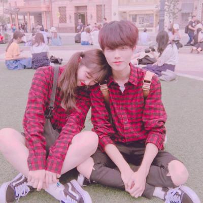 Sweet and Fresh Couple YY Avatar of One Male and One Female in 2021: Three Cents of Destiny, Seven Cents Relying on Filters