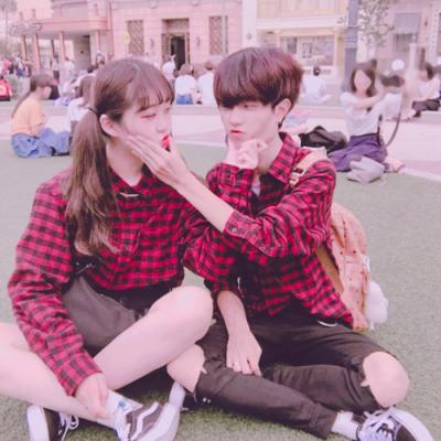 Sweet and Fresh Couple YY Avatar of One Male and One Female in 2021: Three Cents of Destiny, Seven Cents Relying on Filters