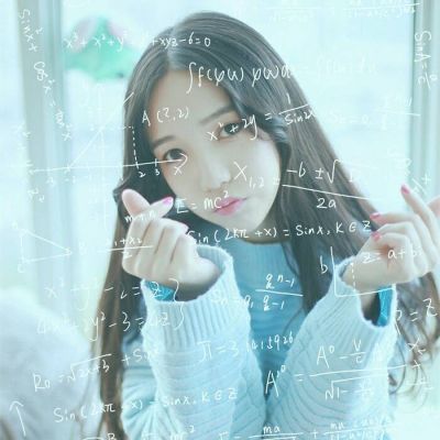 The latest mathematical formula yy avatar girl's beautiful temperament is like the cute and charming you