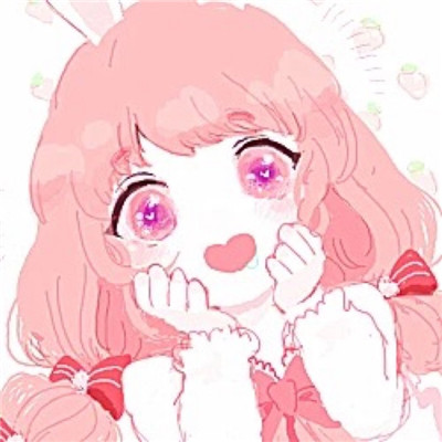 Pink anime cartoon avatars are so beautiful for girls. I see you and like you every time