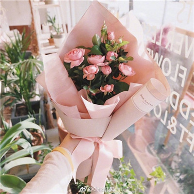 Beautiful bouquet, fresh flowers, WeChat avatar 2021, are you not enough just me