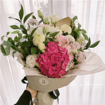 Beautiful bouquet, fresh flowers, WeChat avatar 2021, are you not enough just me