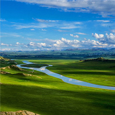 WeChat's most auspicious and beautiful avatar, green grassland, beautiful and auspicious scenery WeChat avatar