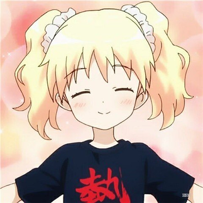 Anime girls' cartoon WeChat avatar Cute and cutest girls' cartoon personality avatar