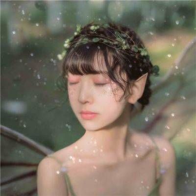 2021 Beautiful Girl Little Fresh Avatar Forest Series Picture Collection: Cherish Each Other Forever
